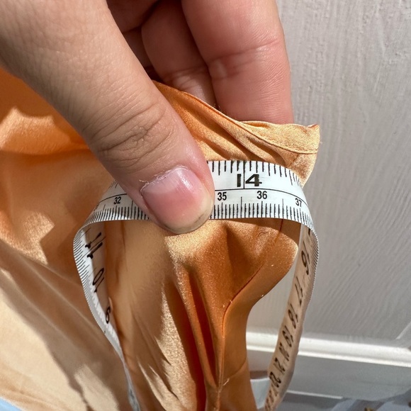 GUESS Marciano size XS 2in 1 peach maxi dress - Picture 15 of 16